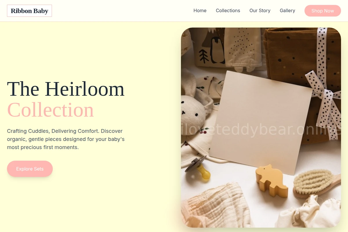 Ribbon Baby Clothes